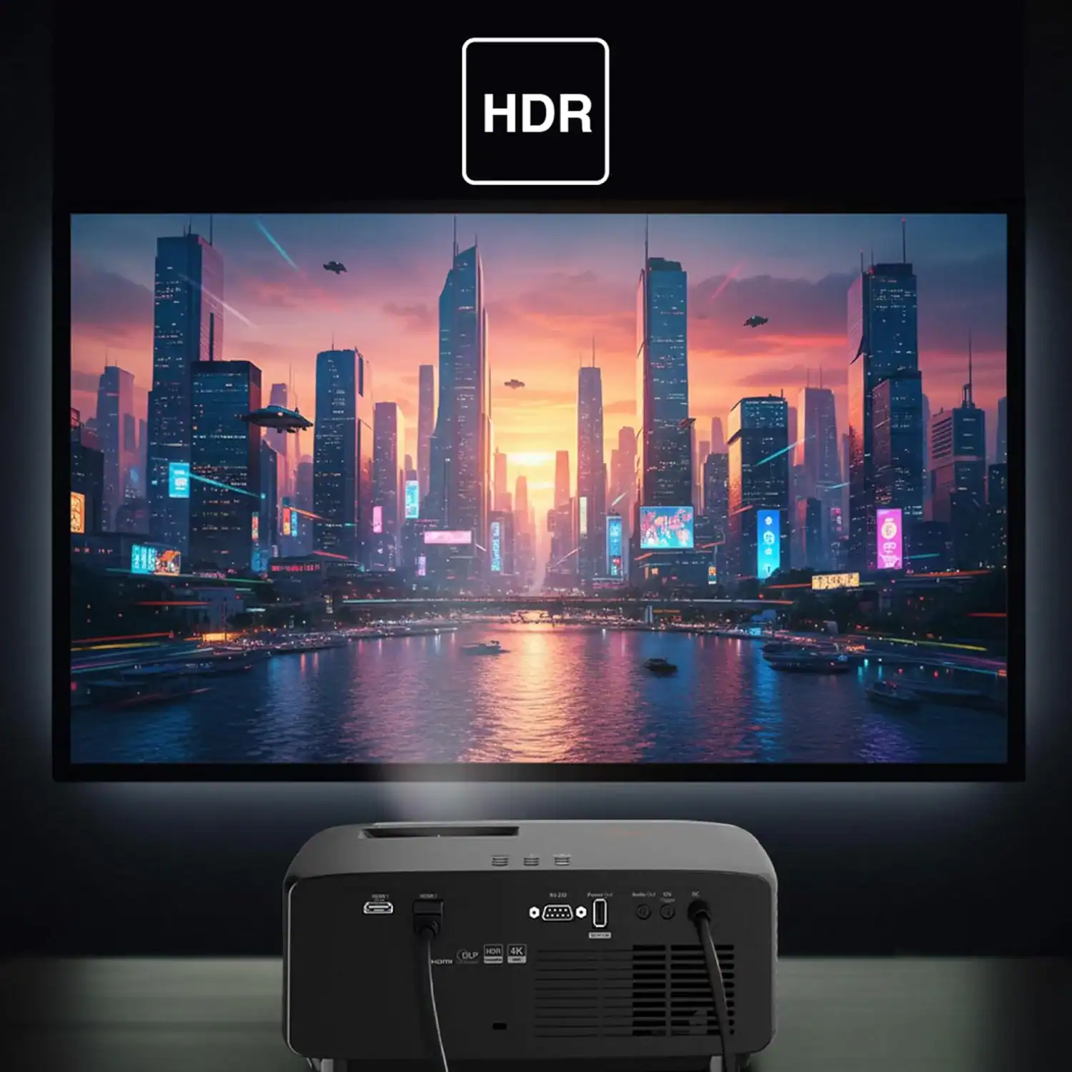 Optoma UHZ36 - review do melhor projetor para igreja