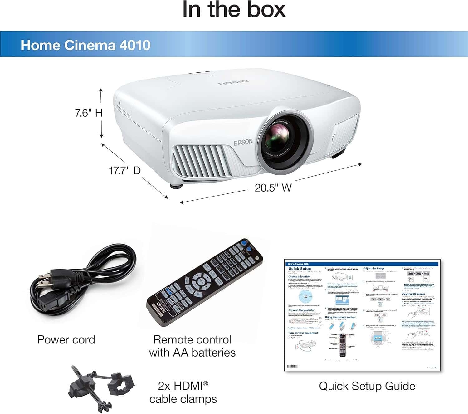 Epson Home Cinema 4010 - review do melhor projetor para igreja